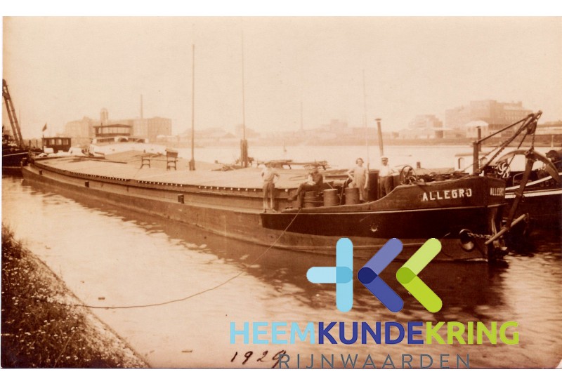 1929 Scheepswerf de Hoop De Allegro Tolkamer Coll. G.B.Janssen HKR
